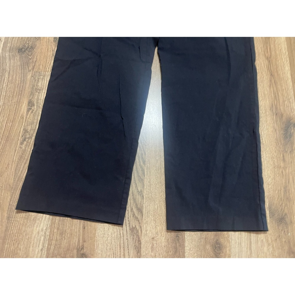 Time and Tru Pants, Women's Plus Size 2XL, Black, Pull On Pants - Picture 3 of 8